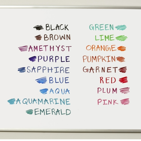 Expo Low Oder Dry Erase Markers, Chisel Tip Assorted color, 16 count - Picture 4 of 5